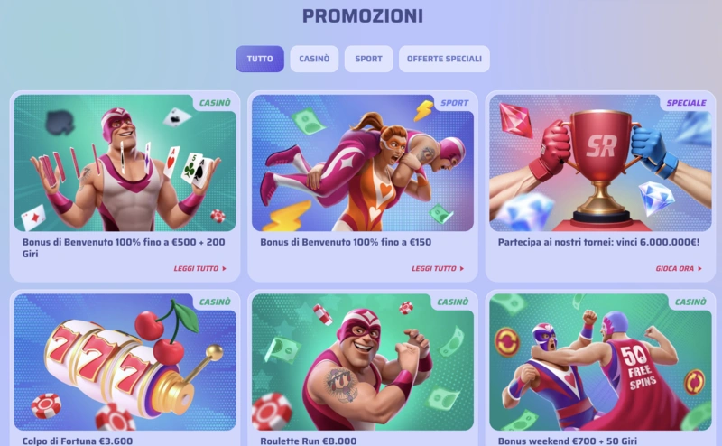 SpinRollz Bonuses